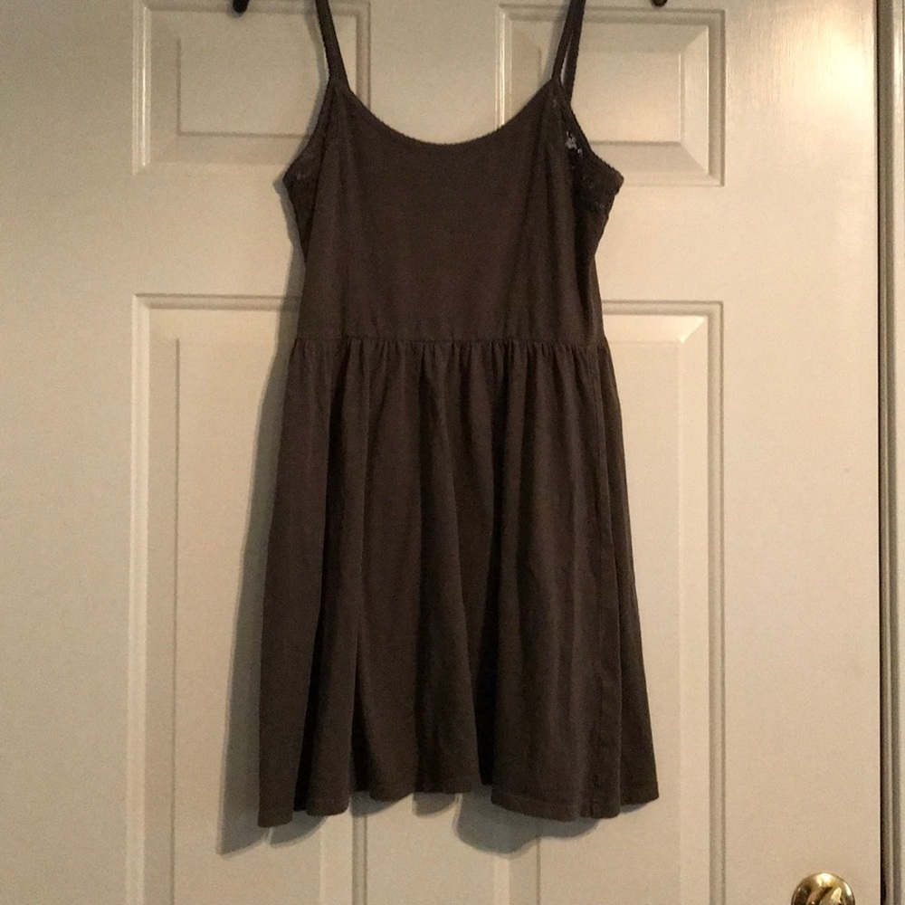 Army green forever 21 dress
